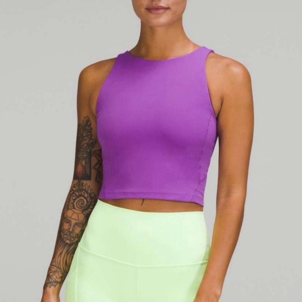 lululemon Align™ High-Neck Tank Top Light Support Purple Size 12